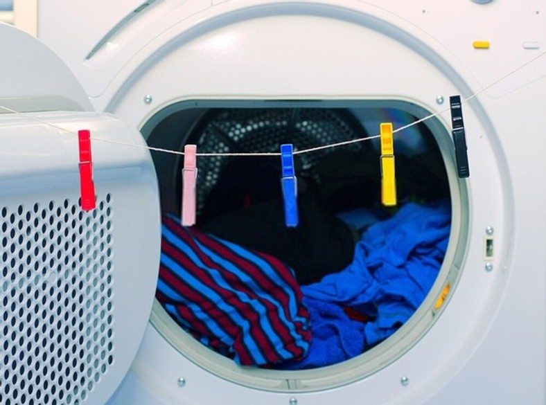 Tumble dryer or clothesline