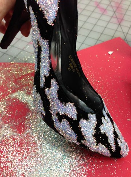 Bright DIY Shoe Design Makeover