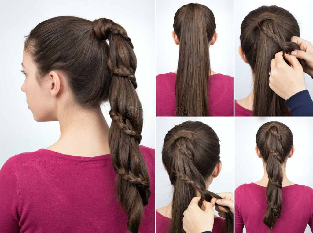  Ladder Braid Ponytail