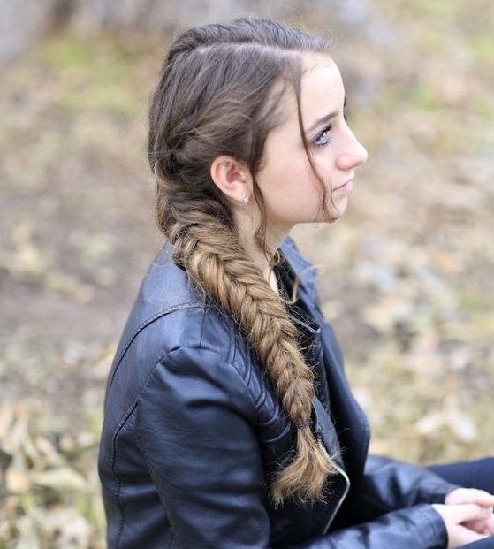 Fishtail braid