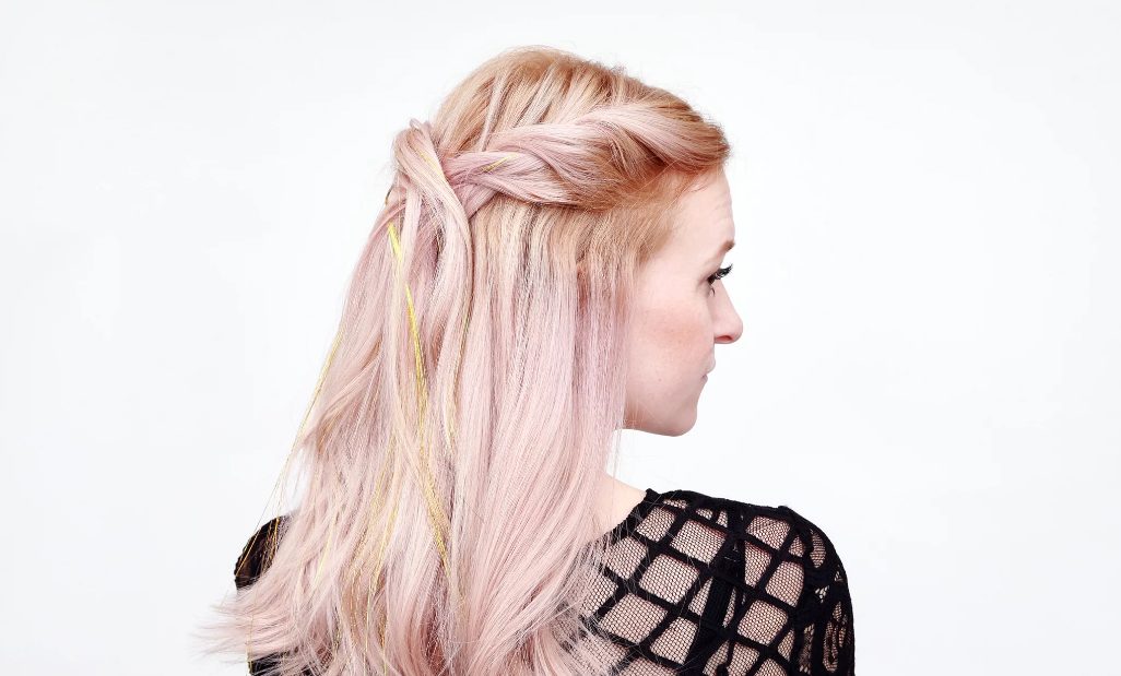 Half-Up Rope Braids