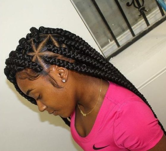 Sleek braids