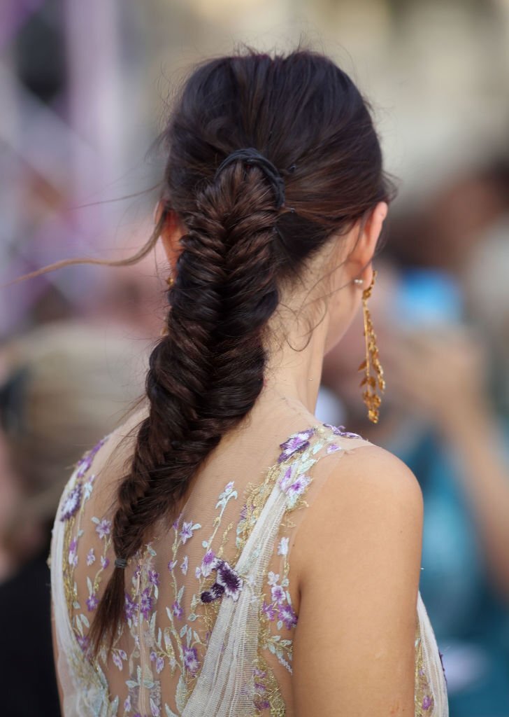 Side Fishtail Braid for Thick Hair