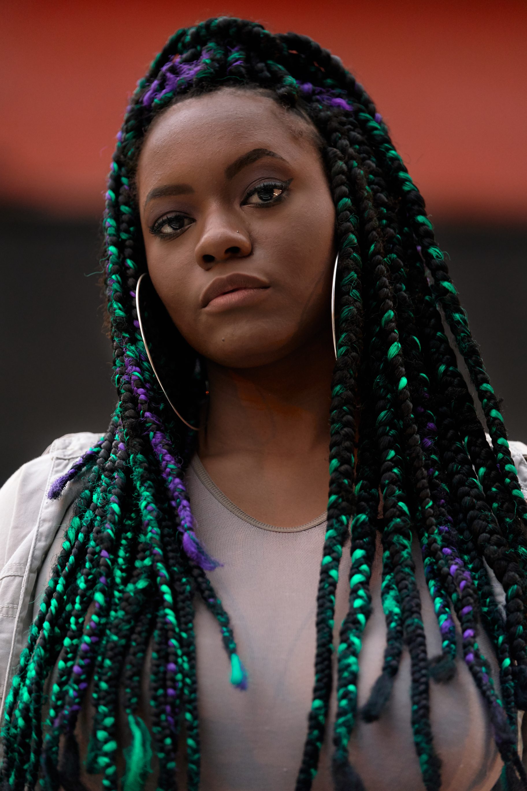 Green Dookie Braids