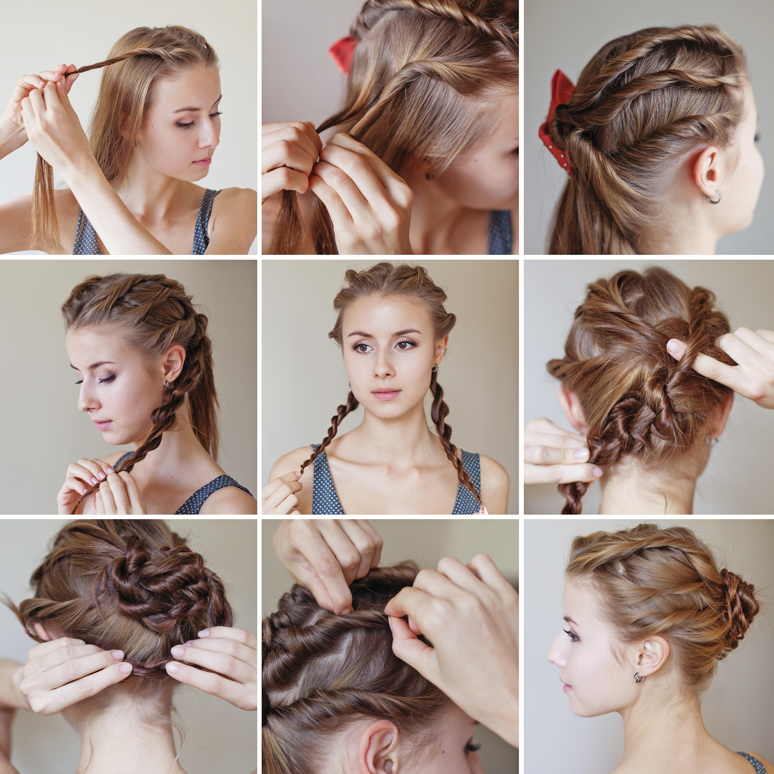 Rope Braid Updo