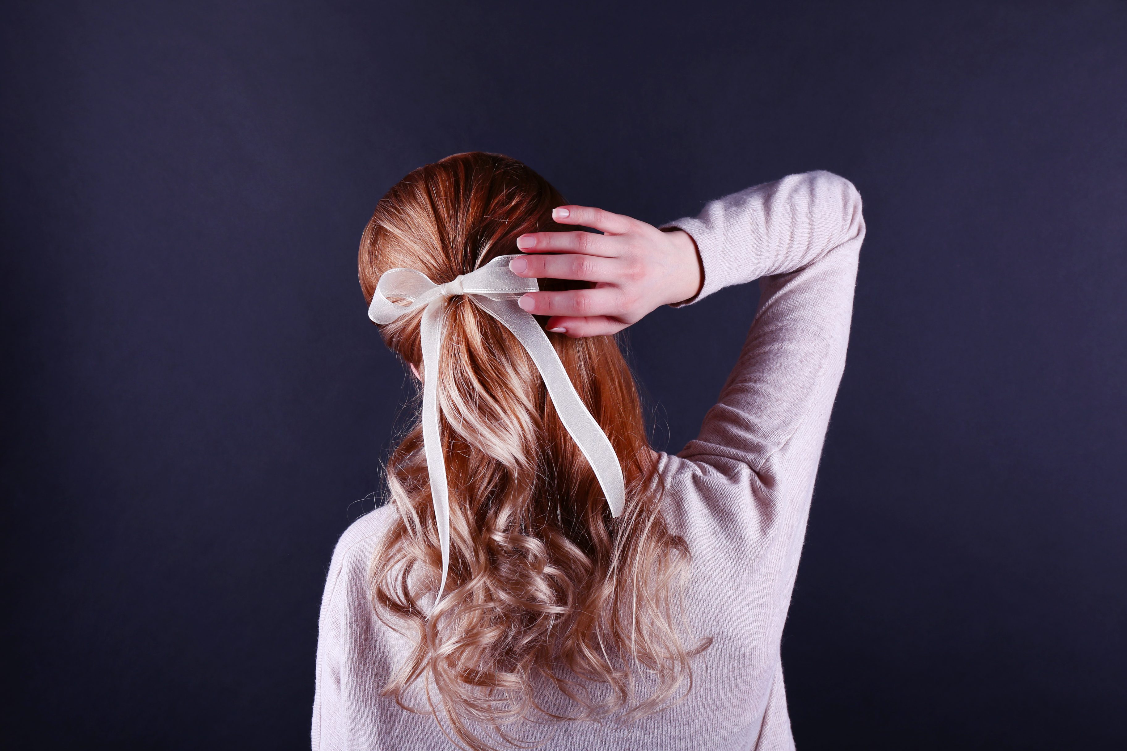 Half-Up Hairdo