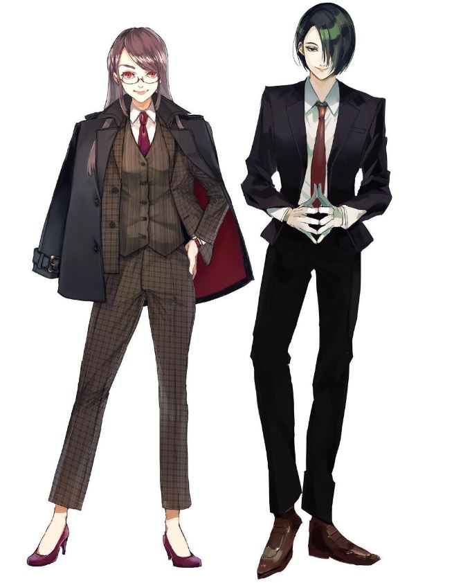 Furuta Nimura and Kamishiro Rize