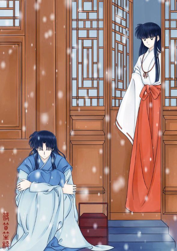 Naraku and Kikyou