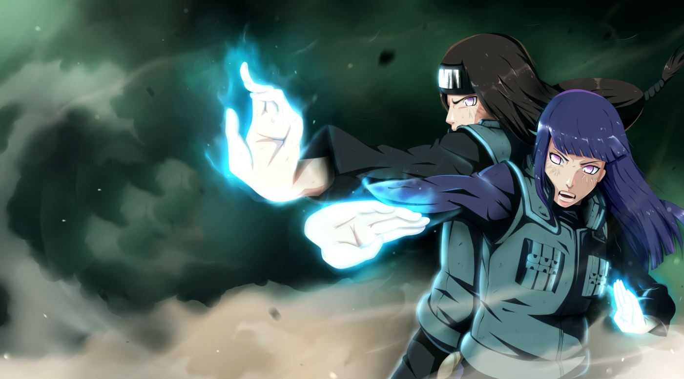 Neiji and Hinata Hyūga