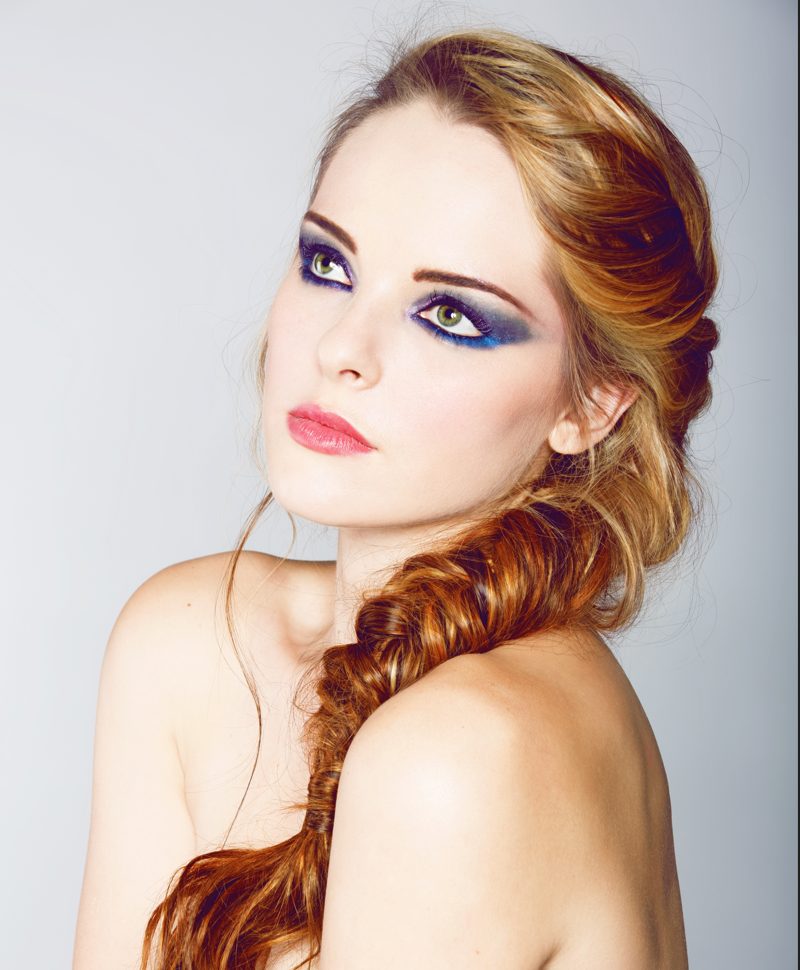 Fishtail Braid in Ombre