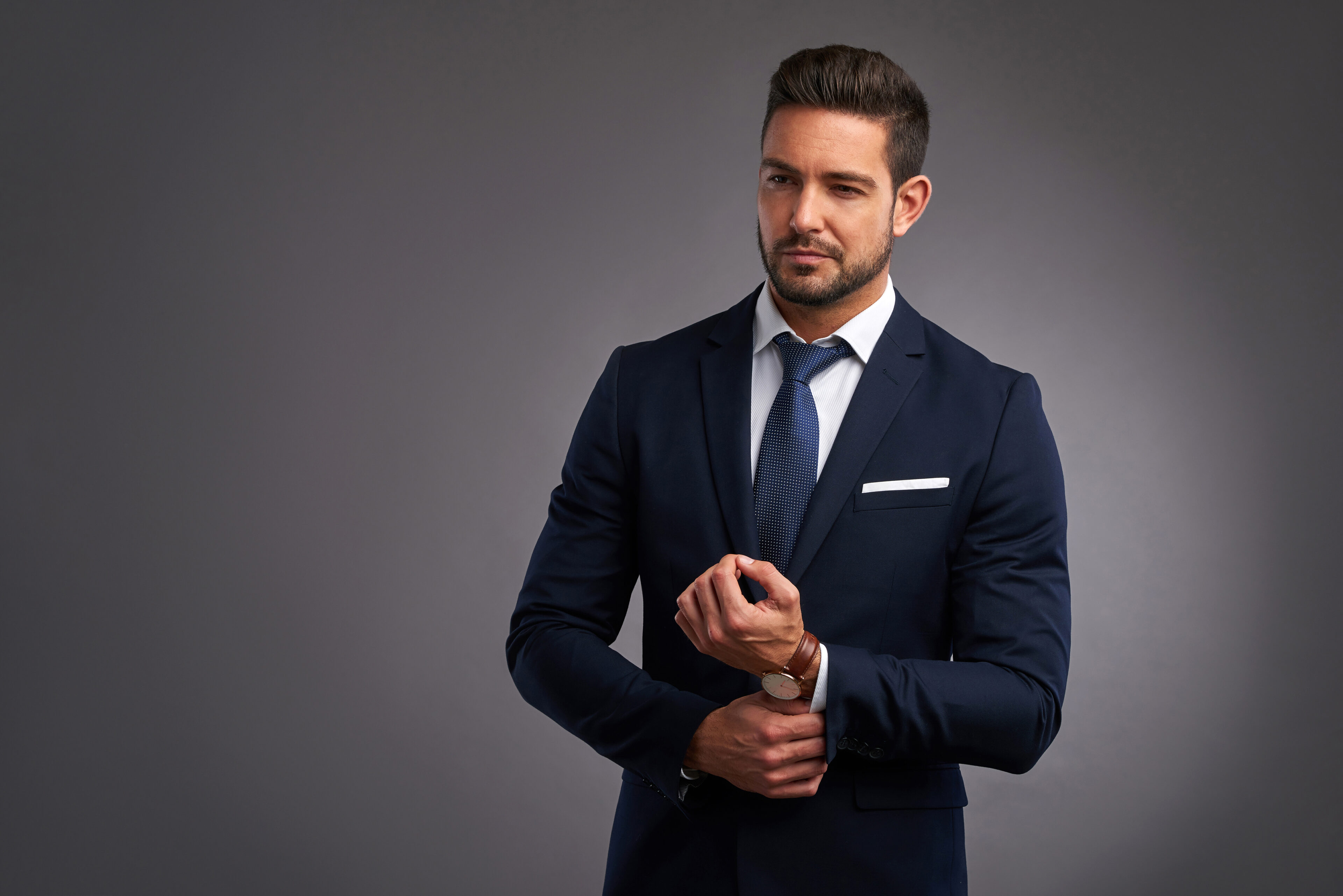 Classic Suit And Tie