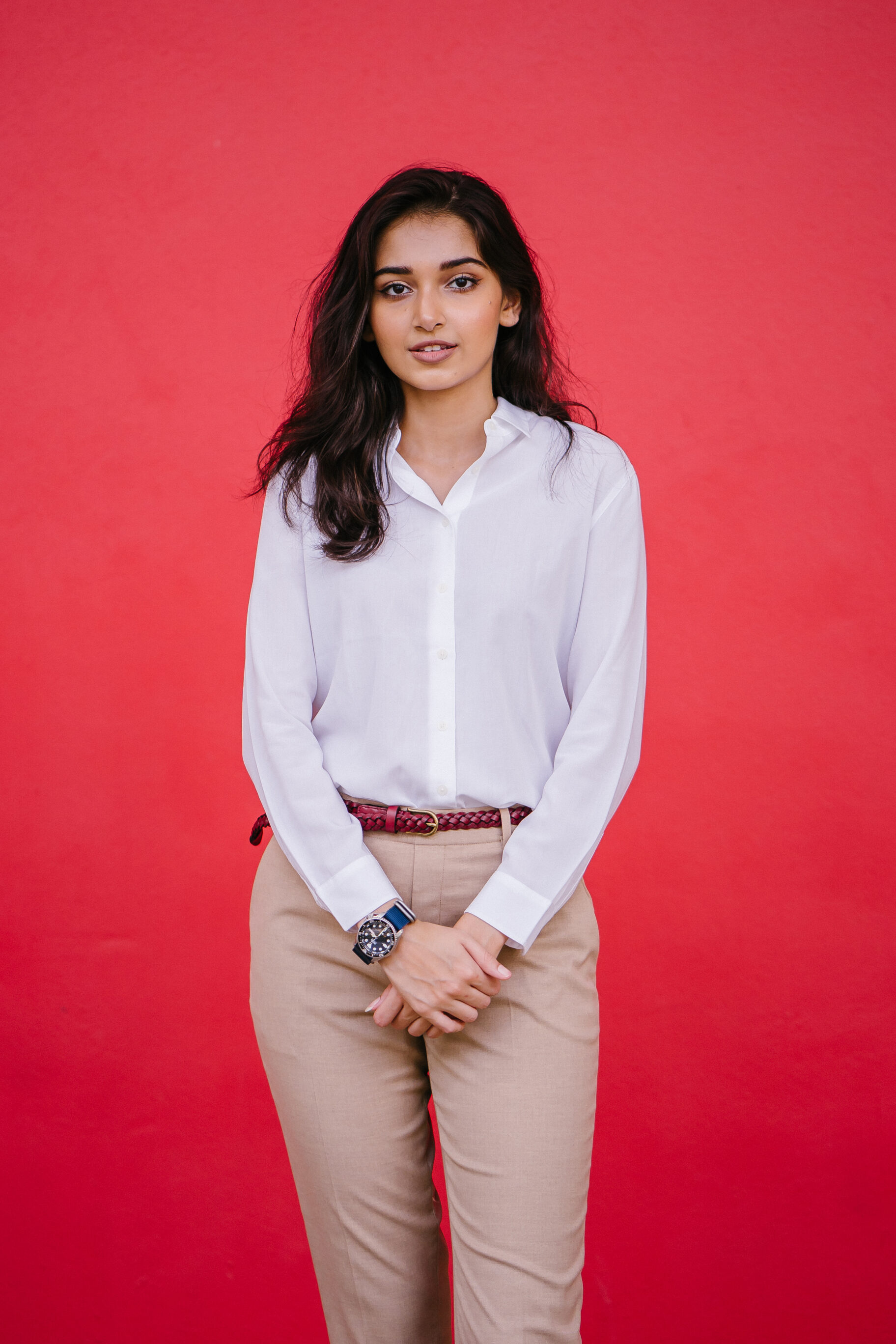  Crisp White Shirt With Dress Pants