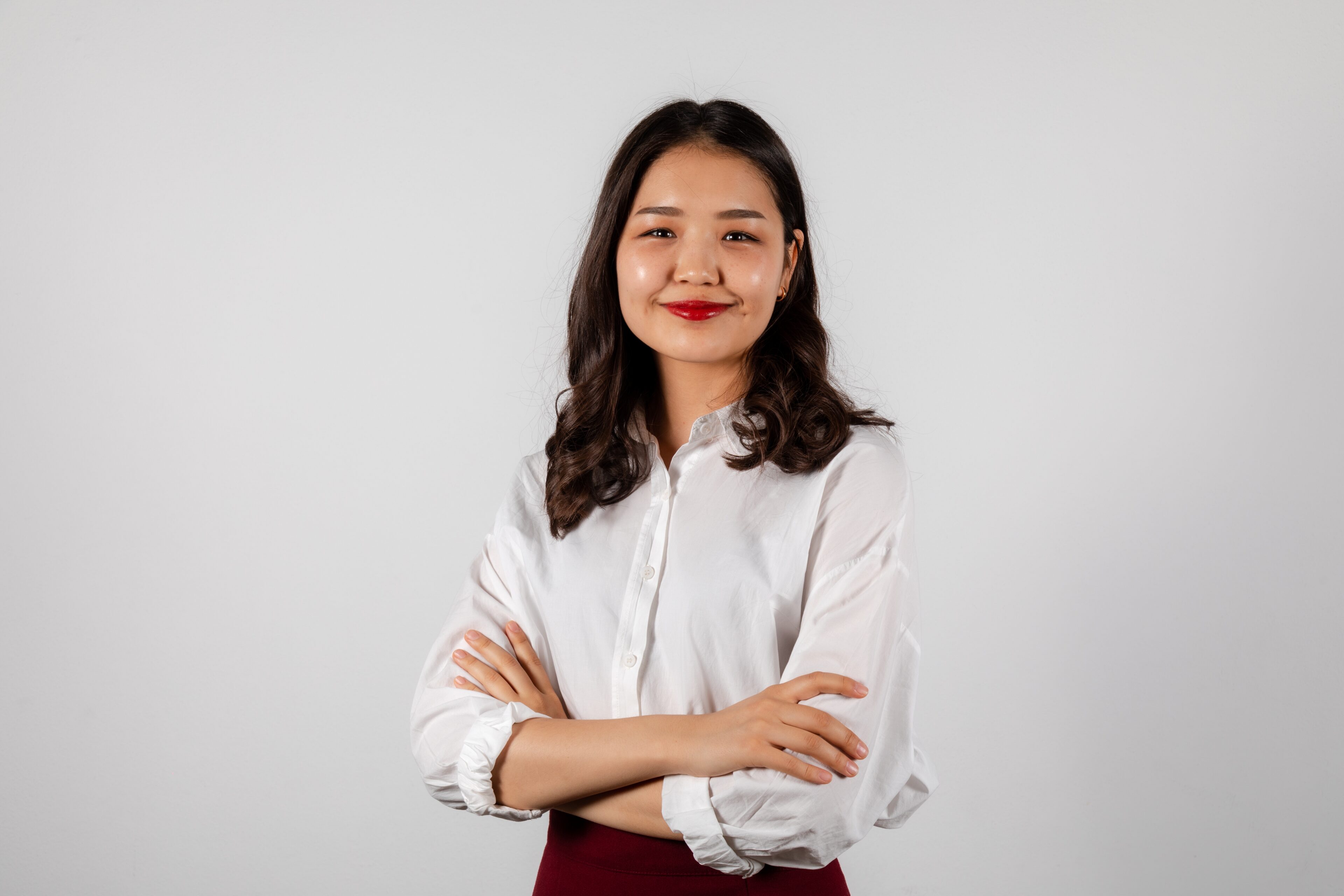 Dress Shirt With A Pencil Skirt