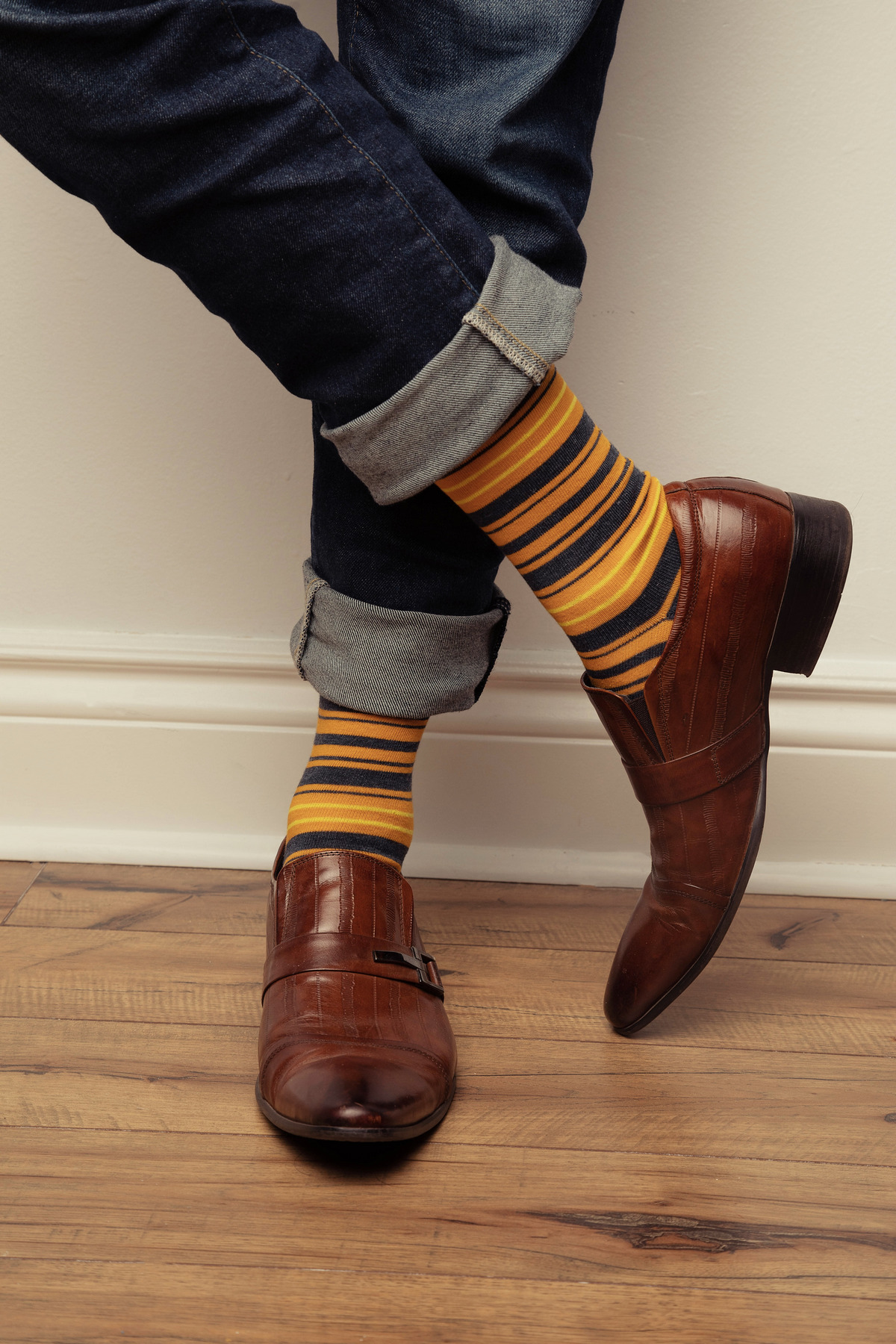 Black And Yellow Striped