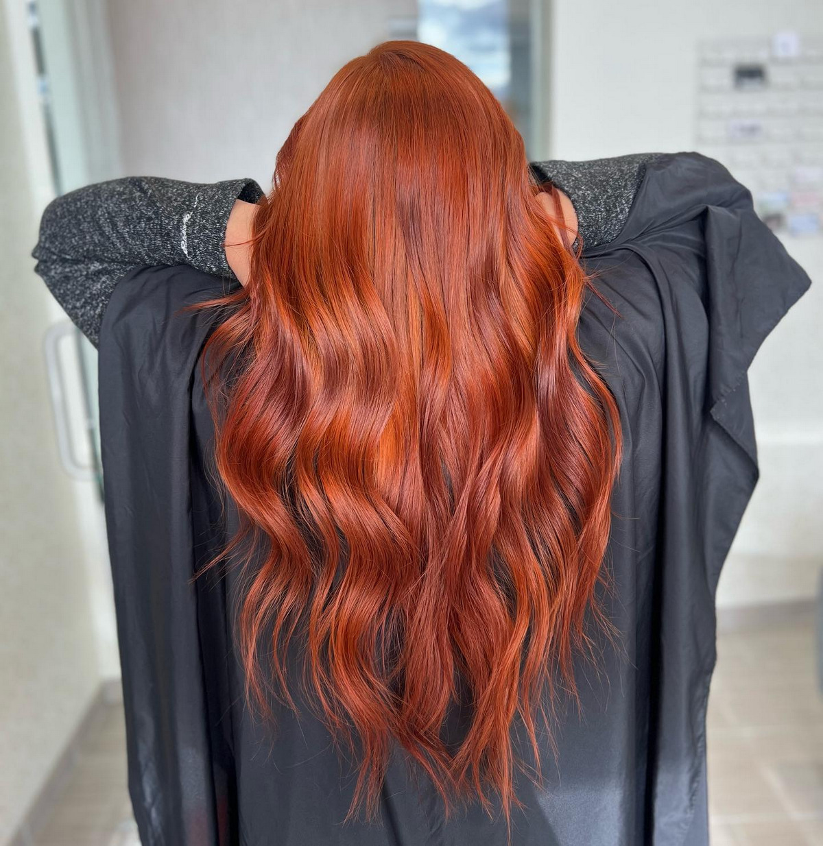 Bright Red Copper Hair