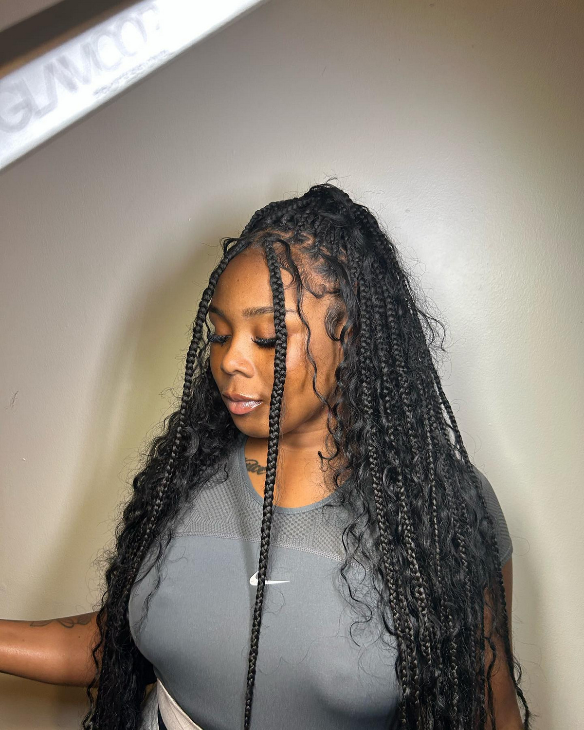 35 Stunning Braids With Curls in 2023 - Hood MWR