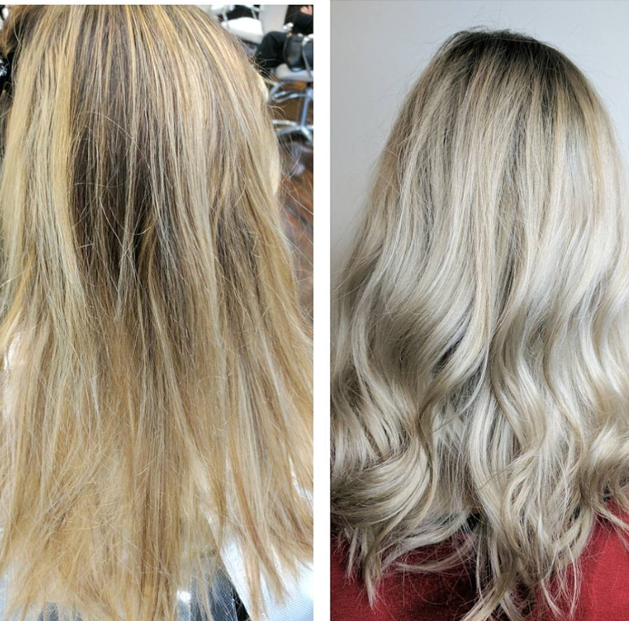 Wella T14 Before and After Transforming Your Hair with Wella Toner ...