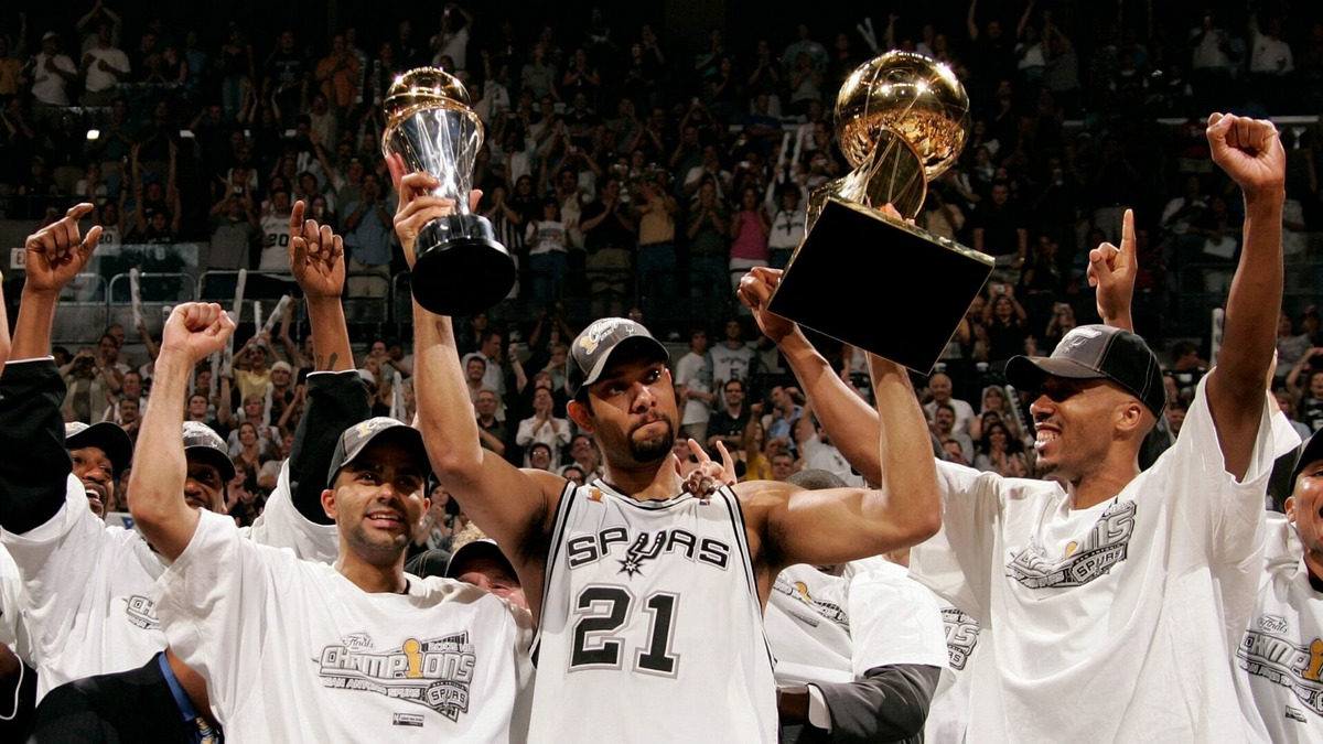 Finals MVP and Champion team 2004/05 NBA Season