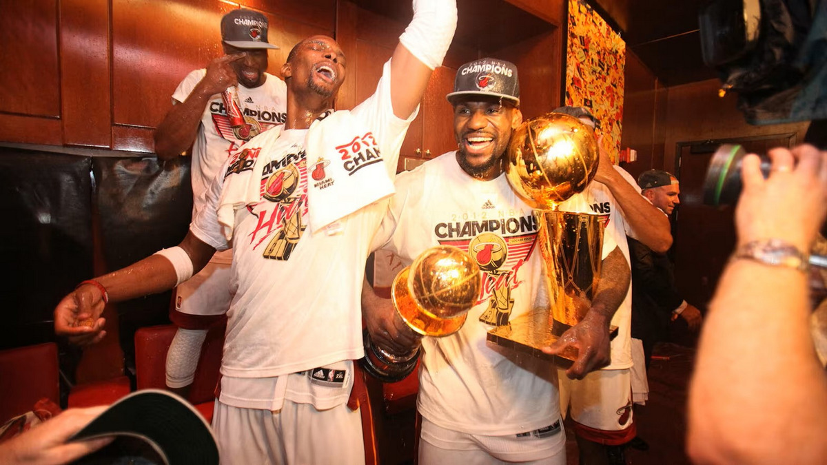 Finals MVP and champion 2011/2012 NBA season