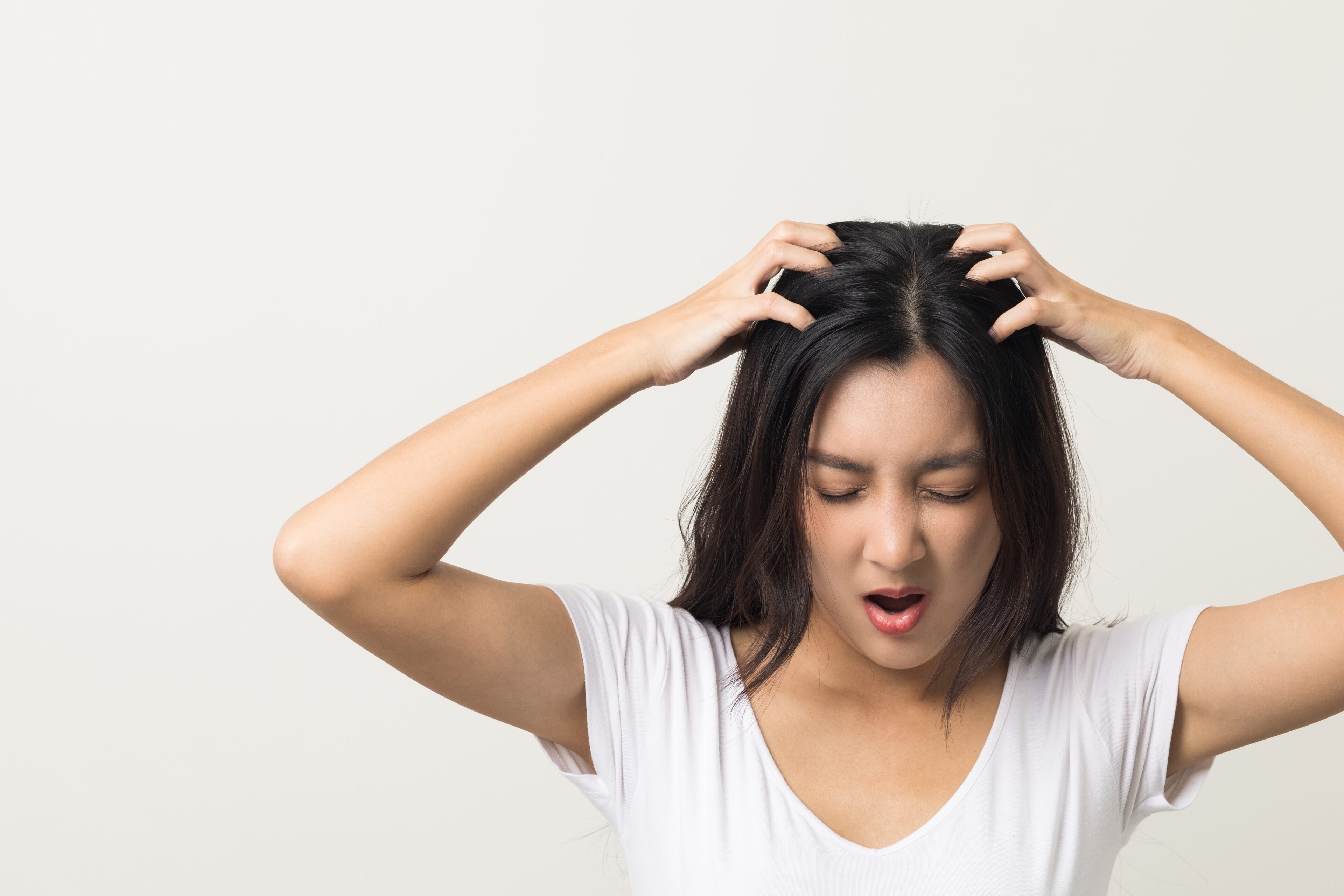 You have a sensitive scalp